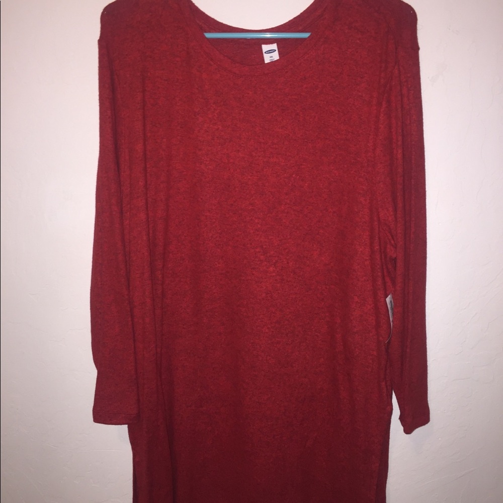 Red Sweater Dress